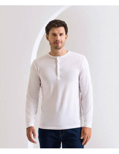PRE-PR218-Mens Long-John Roll Sleeve Tee